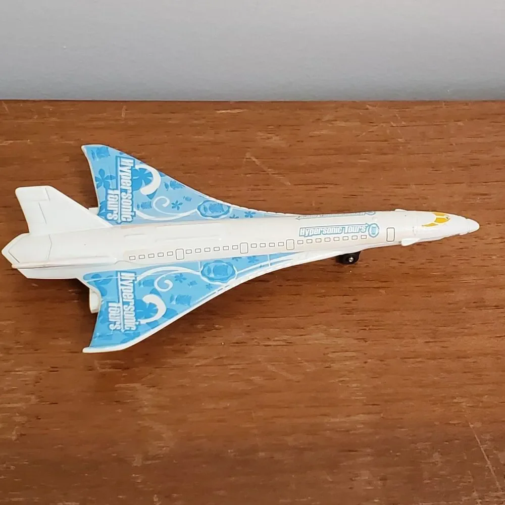 Vintage Matchbox Skybusters Die-cast Concorde Supersonic Jet Hypersonic Tours